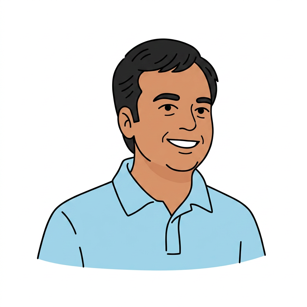 Altaf Qureshi, Legal & Governance at Forteris, illustrated portrait